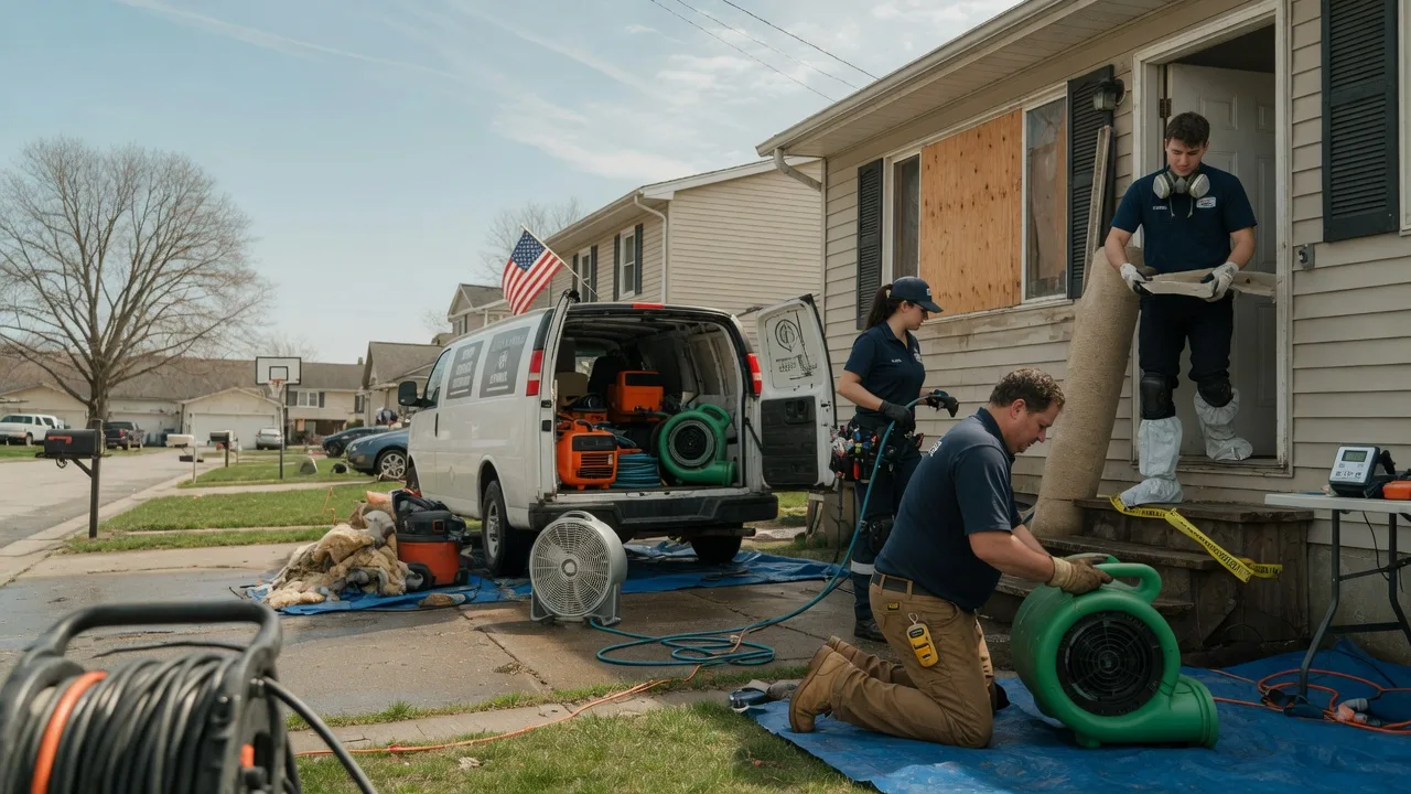 Water Damage Restoration in Cohoctah, MI near me
